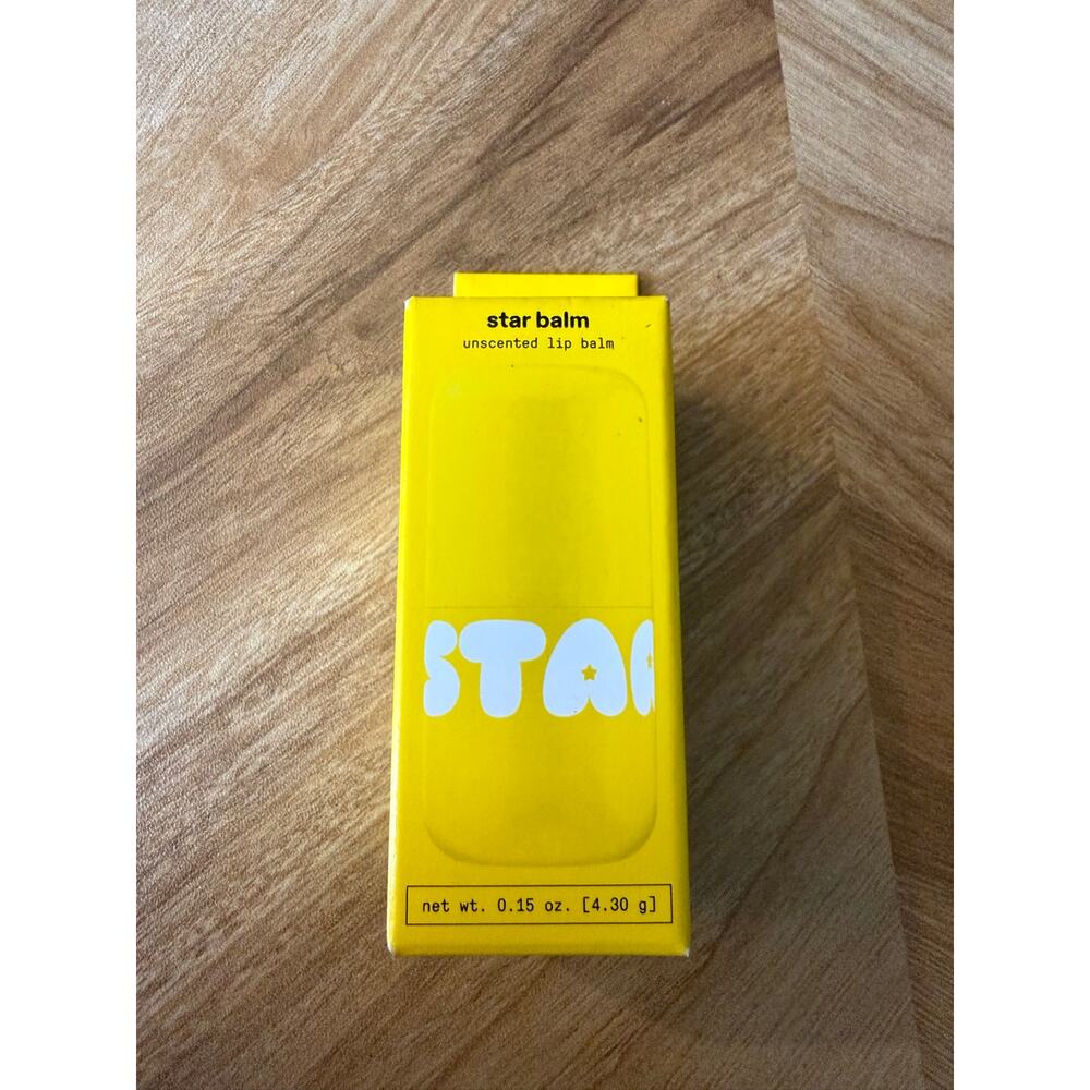 NIB starface star balm unscented lip balm Sz. 0.15 oz.
